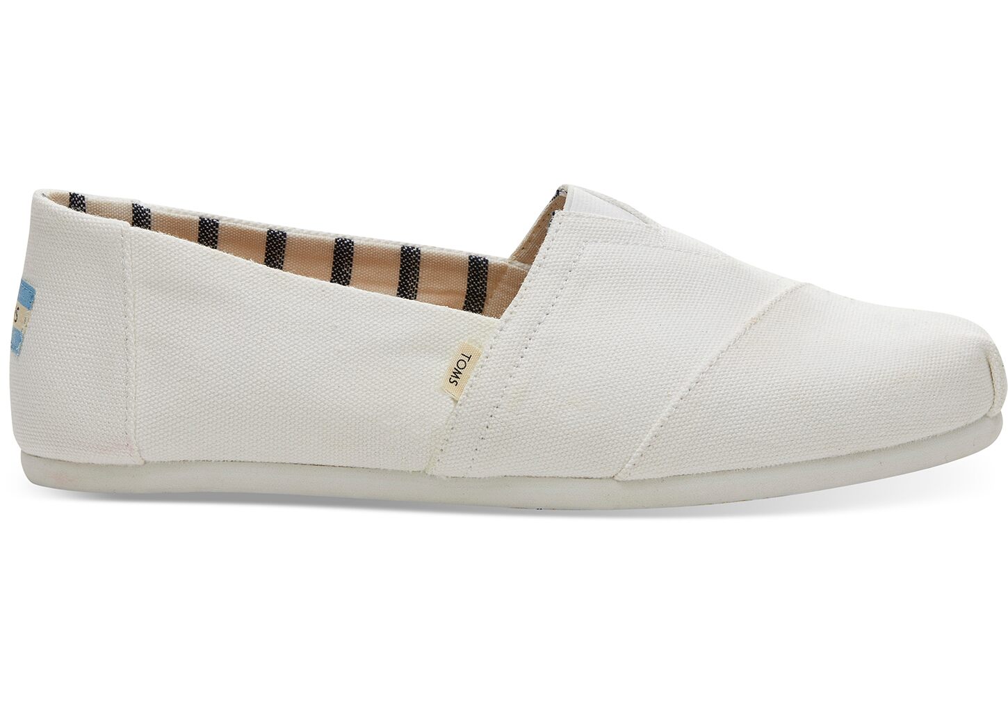 Toms Classics Canvas - Mens Alpargata Espadrilles - White - NZ - 826054HQJ